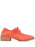 Marsèll Block Heel Derby Shoes - Orange