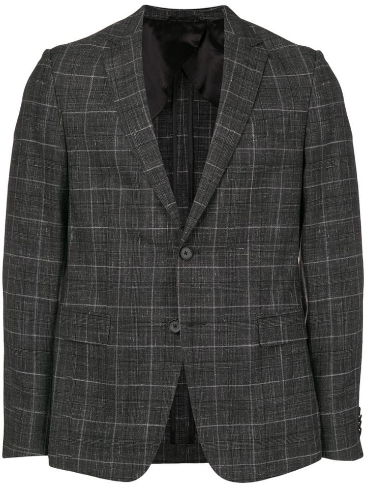 Boss Hugo Boss Classic Check Blazer - Grey