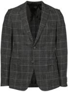 Boss Hugo Boss Classic Check Blazer - Grey