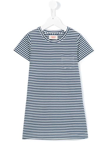 Maan Striped T-shirt Dress, Girl's, Size: 10 Yrs, Blue