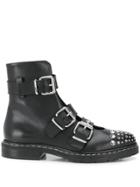Mcq Alexander Mcqueen Studded Fate Boots - Black