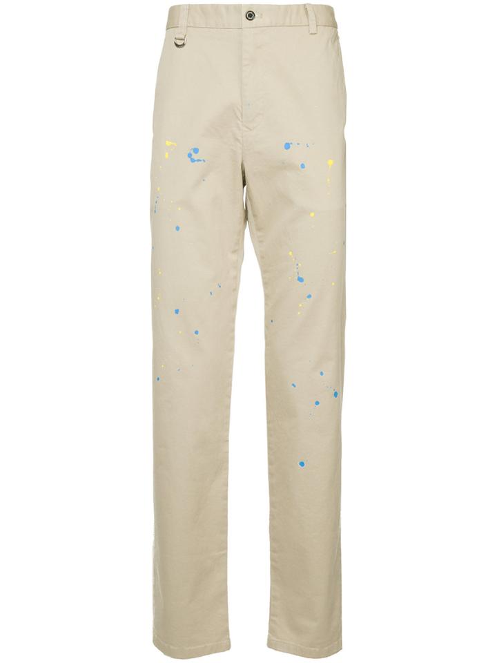 Guild Prime Splash Print Chinos - Nude & Neutrals