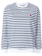 Carhartt Striped Sweater - White