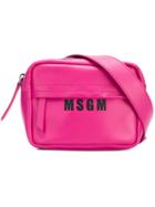 Msgm Waist Bag - Pink & Purple