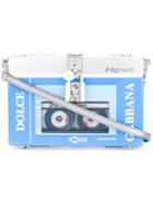 Dolce Box Walkman Clutch - Women - Acrylic/metal - One Size, Grey, Acrylic/metal, Dolce & Gabbana