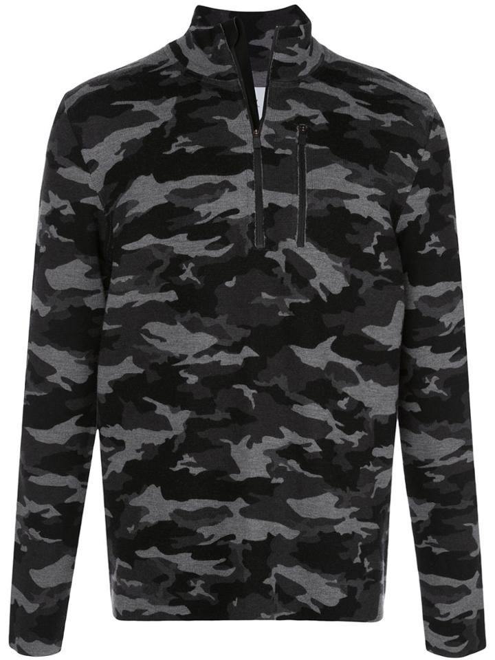 Aztech Mountain Knitted Top - Black