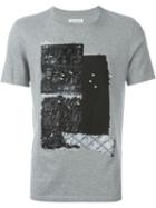 Maison Margiela Textured Print T-shirt, Men's, Size: 48, Grey, Cotton