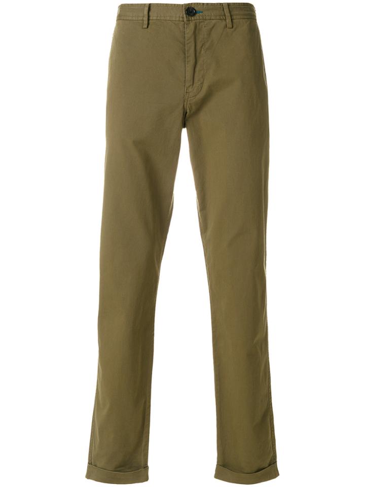 Ps By Paul Smith Chino Trousers - Green