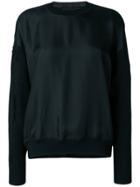 Alexander Wang Distressed Detail Sweater - Black