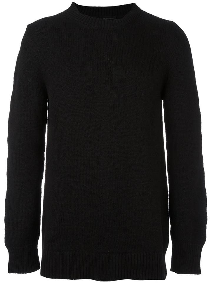 Ann Demeulemeester Grise Crew Neck Jumper