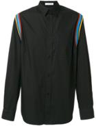 Jw Anderson Contrast Striped Shirt - Black