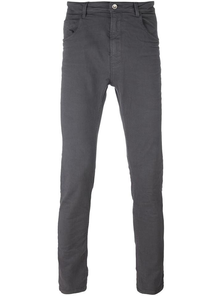 Poème Bohémien Slim Fit Jeans, Men's, Size: 46, Grey, Cotton/spandex/elastane