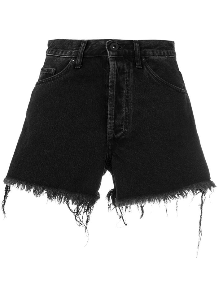 Off-white Fern Shorts - Black