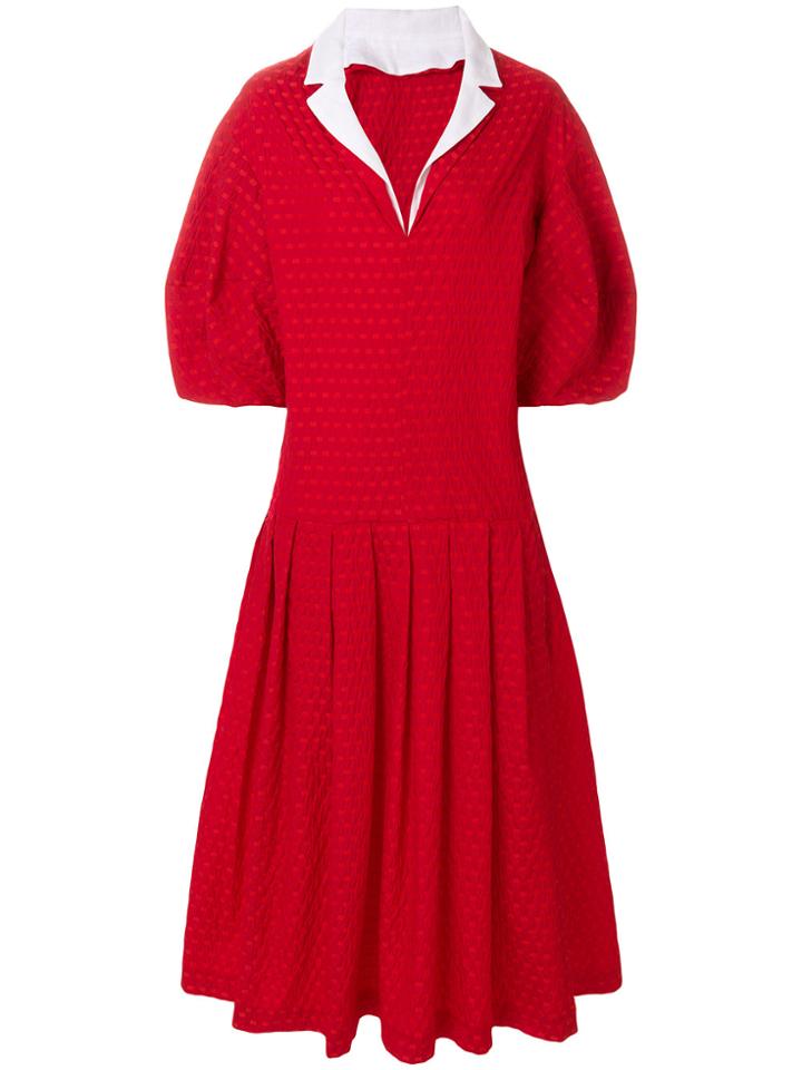 Natasha Zinko Oversized Dress - Red