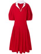 Natasha Zinko Oversized Dress - Red