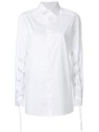 Each X Other Lace-up Detail Shirt - White