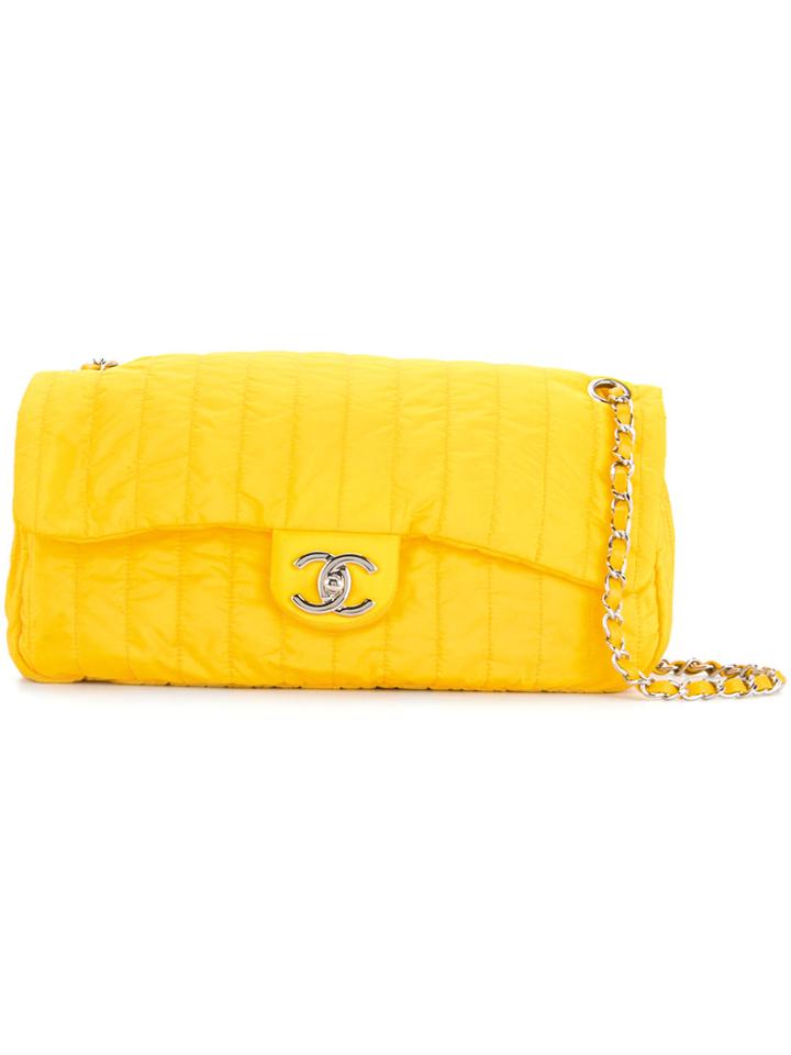 Chanel Vintage Mademoiselle Shoulder Bag - Yellow & Orange