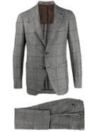 Tagliatore Check Pattern Formal Suit - Neutrals