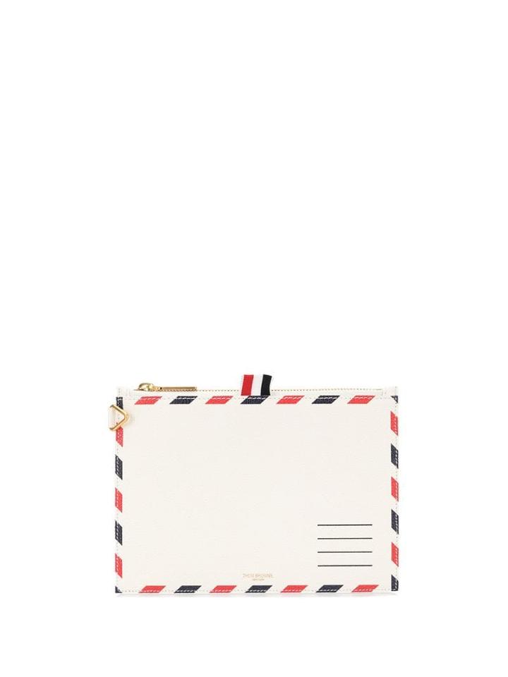 Thom Browne Large Coin Purse - White