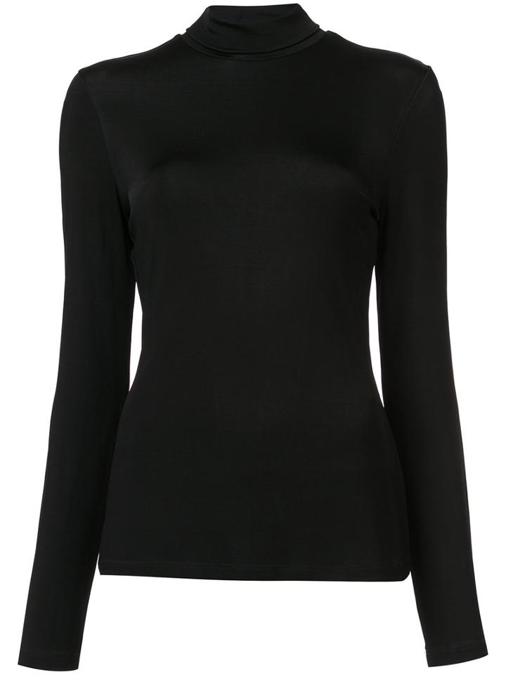 Givenchy - Knitted Sweater - Women - Spandex/elastane/viscose - 36, Black, Spandex/elastane/viscose