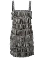 Christian Dior Vintage Fringed Mini Dress
