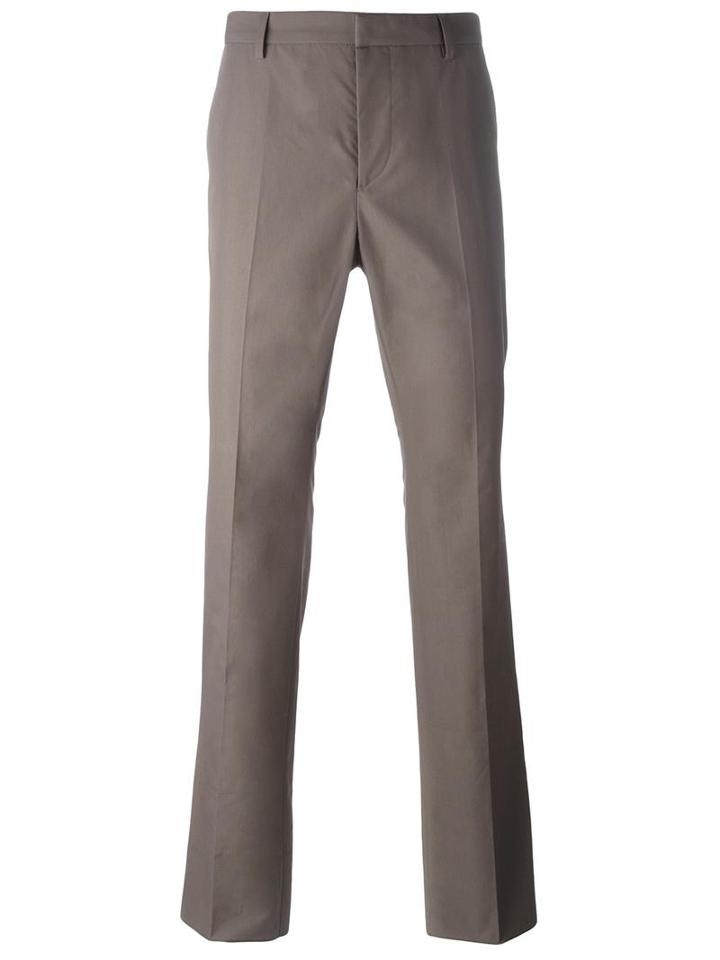 Jil Sander - Compact Chino Trousers - Men - Cotton - 46, Brown, Cotton