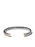 David Yurman Woven Cuff Bracelet - Metallic