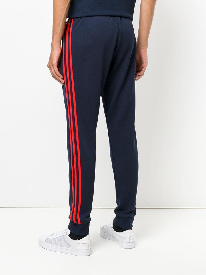 Adidas Originals - Sst Cuffed Track Pants - Men - Cotton/polyester - M, Blue, Cotton/polyester