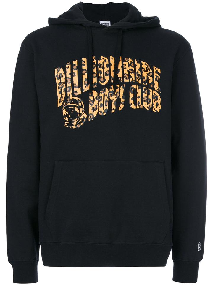 Billionaire Boys Club - Leopard Print Logo Sweatshirt - Men - Cotton - L, Black, Cotton