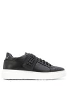 Philipp Plein Logo Embellished Sneakers - Black