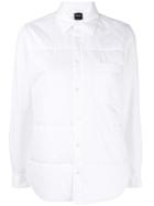 Aspesi Button Shirt Jacket - White