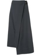 Lemaire Wrapover Skirt - Grey