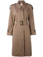 Burberry - Trench Coat - Women - Cotton - 8, Brown, Cotton