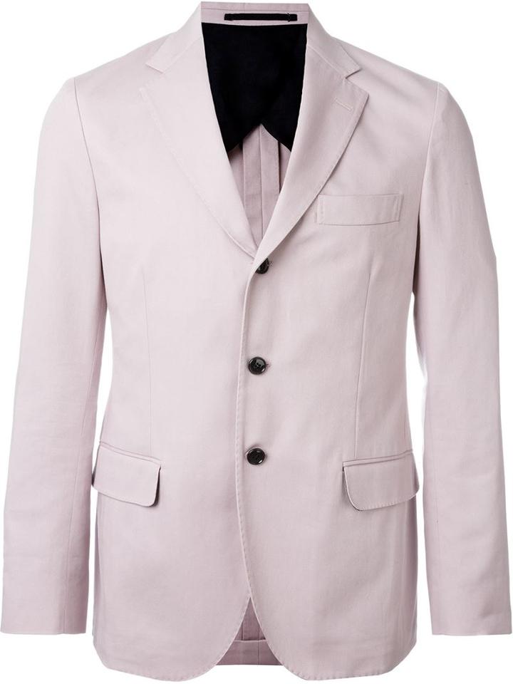 Mp Massimo Piombo Three Button Blazer