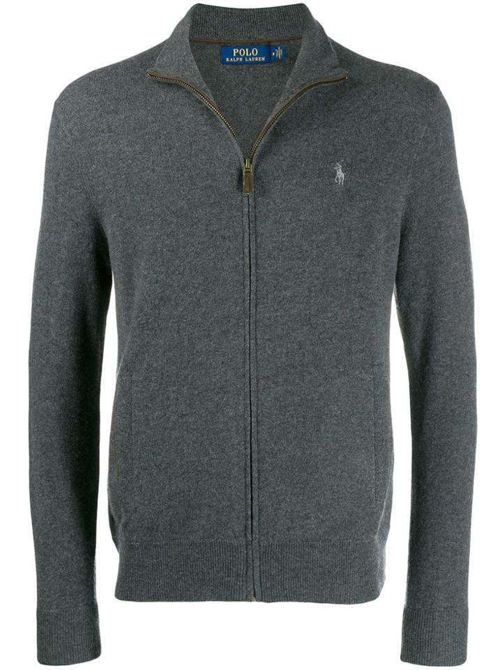 Polo Ralph Lauren Zip-up Sweater - Grey