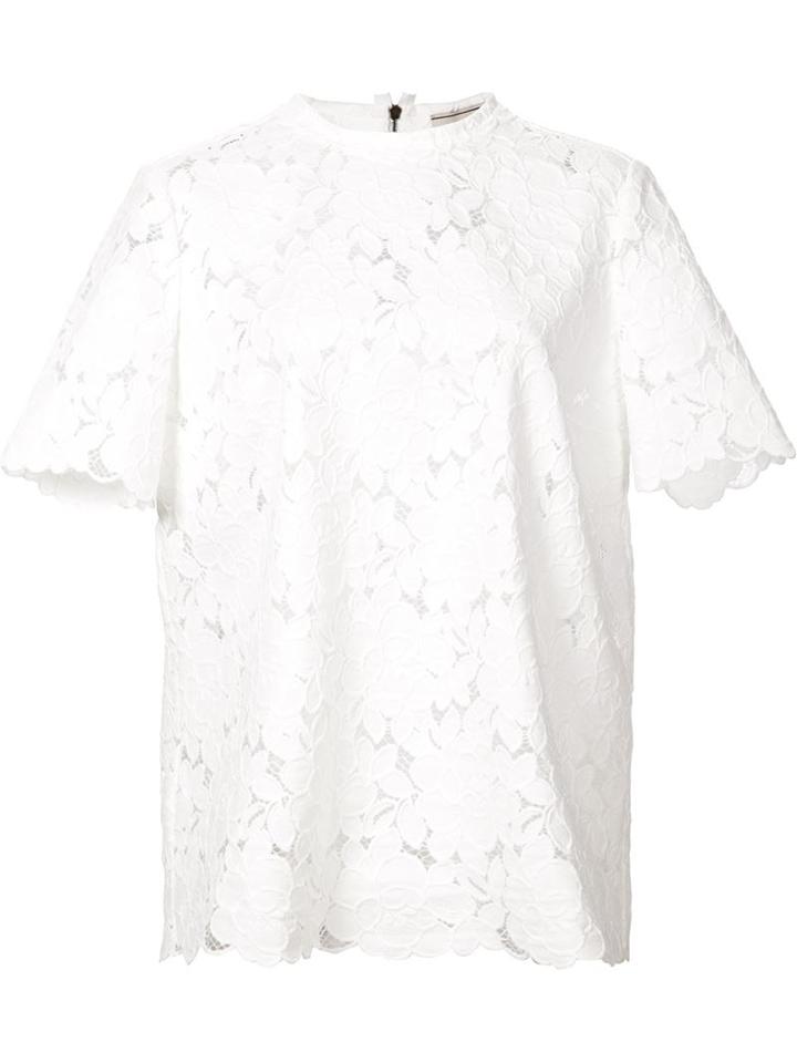 Lanvin Floral Lace Top