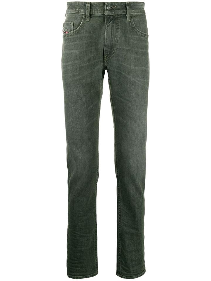 Diesel Slim Denim Jeans - Green