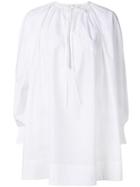 Golden Goose Deluxe Brand Oversized Peasant Top - White