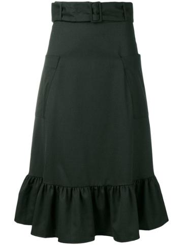 Maison Père High-waisted Skirt - Black
