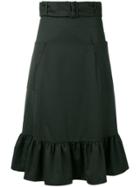 Maison Père High-waisted Skirt - Black