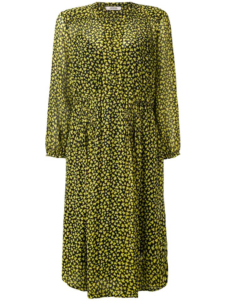 Dorothee Schumacher Printed Shirt Dress - Yellow & Orange