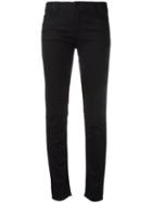 Armani Jeans Classic Skinny Trousers, Women's, Size: 27, Black, Cotton/polyester/spandex/elastane