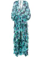 Emanuel Ungaro Long Hi-low Dress - Green