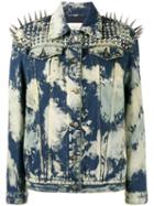 Gucci - Spike Embellished Denim Jacket - Women - Cotton/brass/polycarbonite - 40, Blue, Cotton/brass/polycarbonite