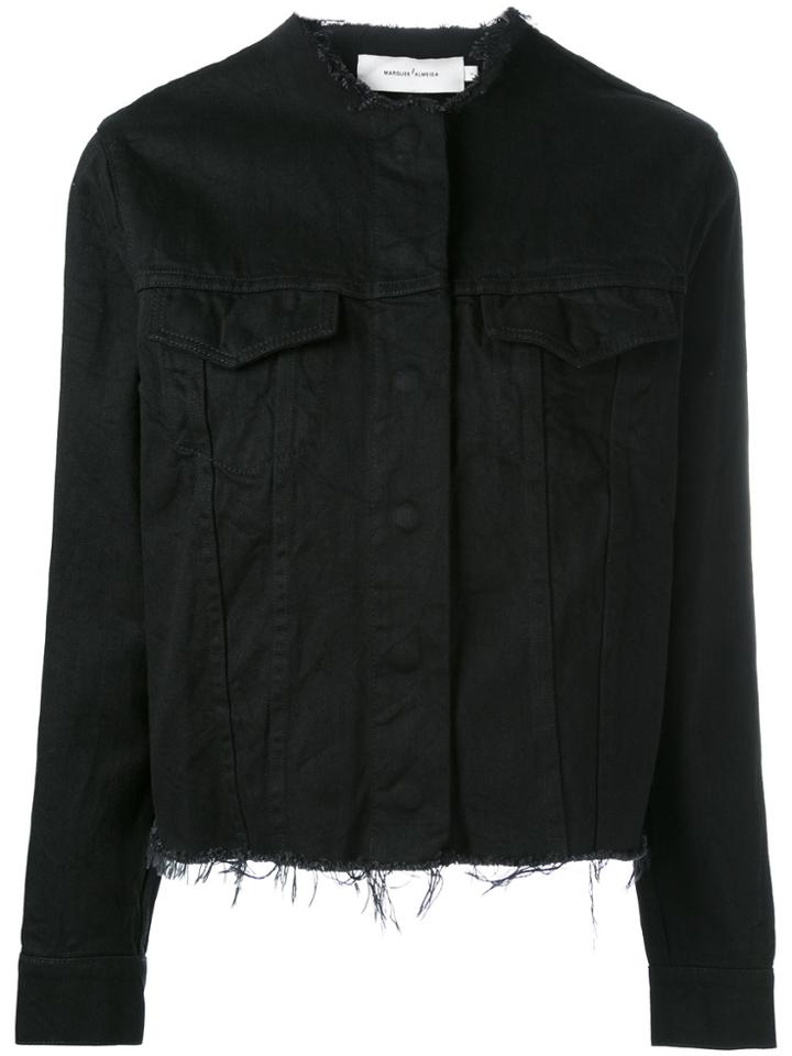 Marques'almeida Fitted Jacket - Black