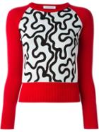 J.w. Anderson Jacquard Squiggle Sweater
