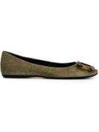 Roger Vivier 'grommette' Ballerinas