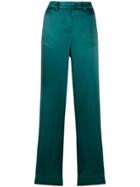 F.r.s For Restless Sleepers Mid-rise Straight-leg Trousers - Green