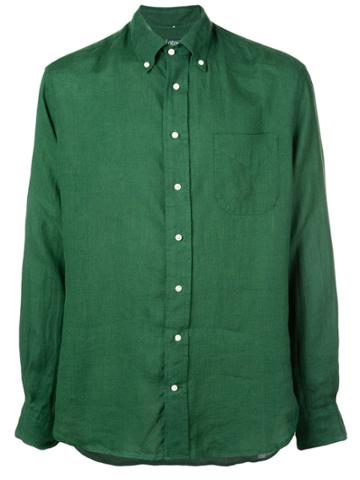 Gitman Pre-owned Button Down Shirt - Green