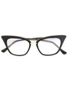 Dita Eyewear - 'rebella' Glasses - Women - Acetate/metal (other) - One Size, Black, Acetate/metal (other)
